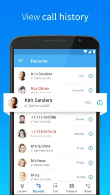 Caller ID - Number Locator android App screenshot 3